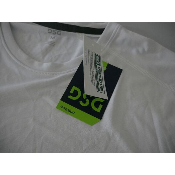 DSG Men's Movement Tee White M - Picture 5 of 7